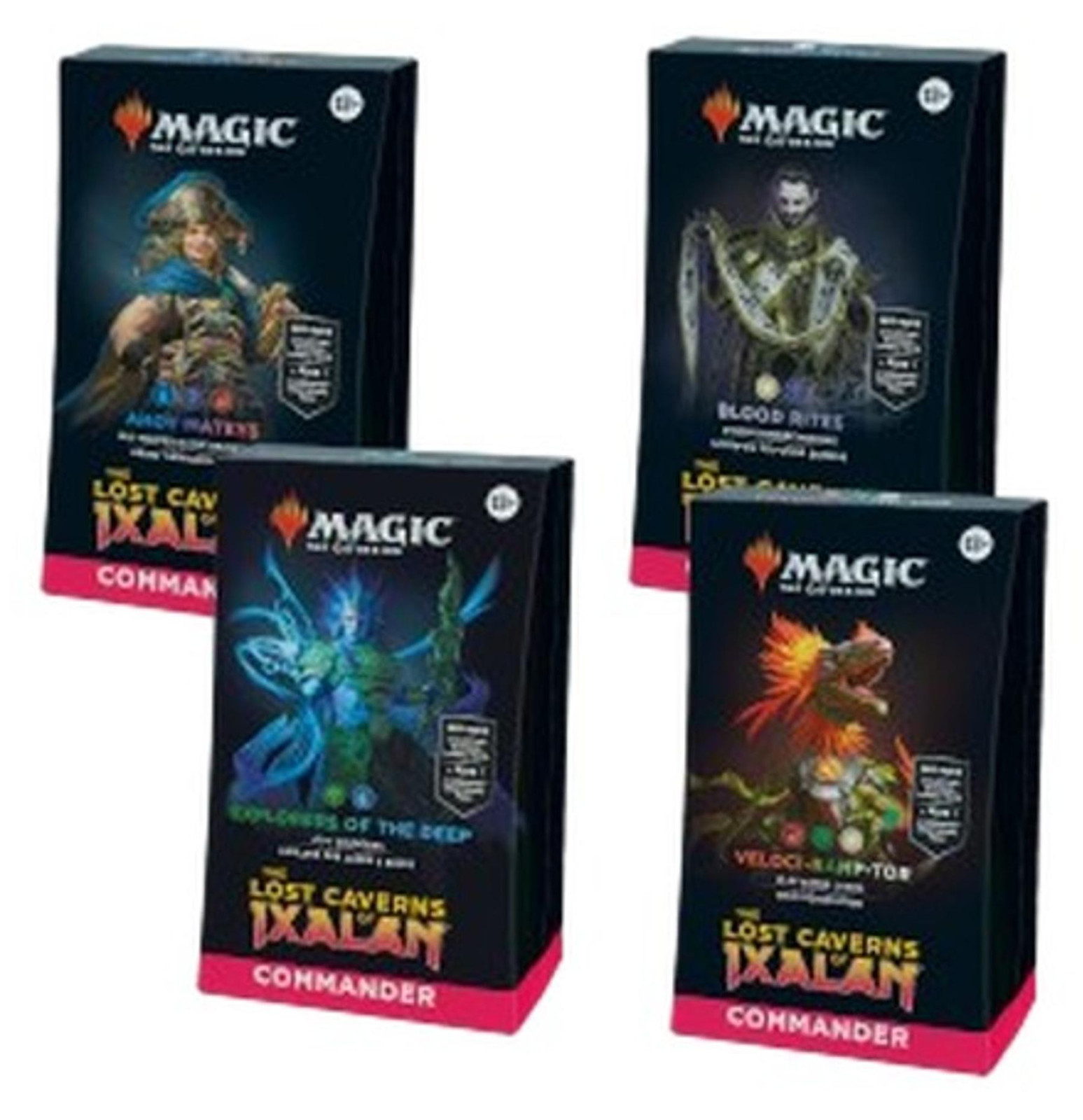 Wizards of the Coast Magic: The Gathering Commander: The Lost Caverns of Ixalan Deck Set
