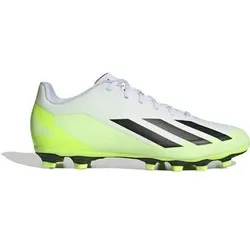 ADIDAS Herren Fussball-Rasenschuhe X Crazyfast.4 FxG, Größe 46 in Grau Grau