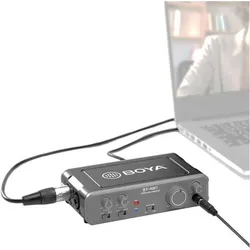 Boya Dual-Channel Audio Interface, Mikrofon