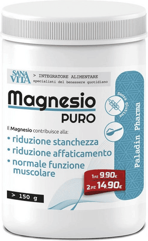 Sanavita Magnesio Puro Polvere 150 g