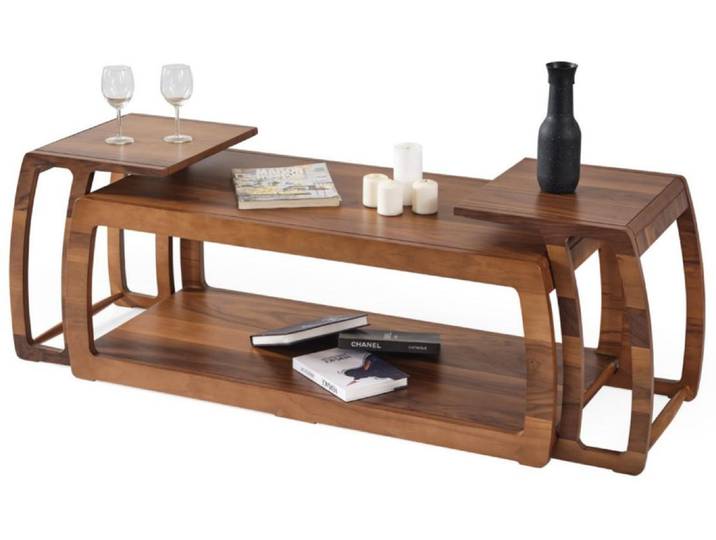 JVmoebel Couchtisch Couchtisch Modern Rechteckig Beistelltisch Neu Holz Luxus Komfort, Made in Europa