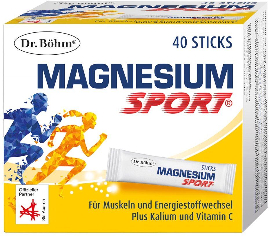 Dr. Böhm Magnesium Sport Sticks 40stk