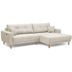 BOOOM Ecksofa Ramon Stoff Fossil