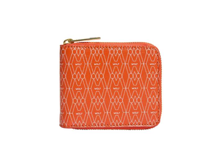 Brieftasche „Signature Range“ Leder Orange WOLF