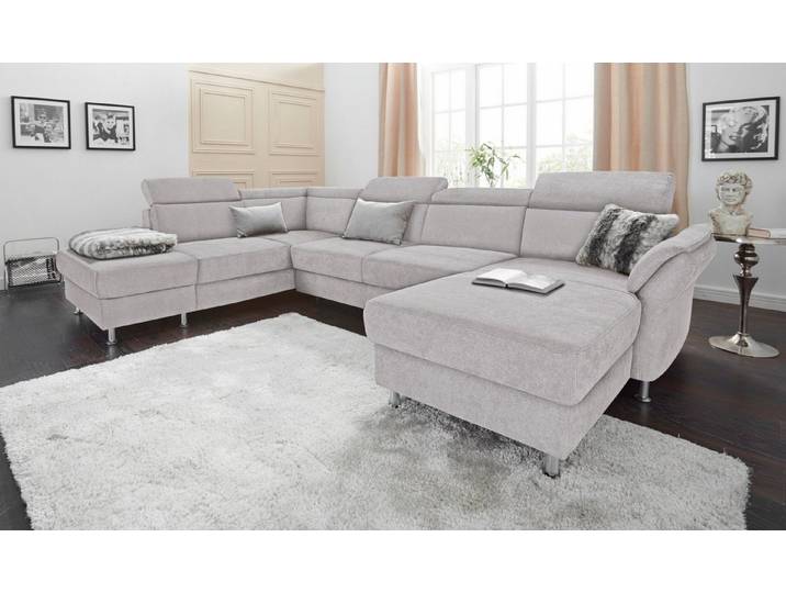 sit&more Wohnlandschaft Avignon U-Form, optional Schlaffunktion & Stauraum, inklusive Kopfteilverstellung