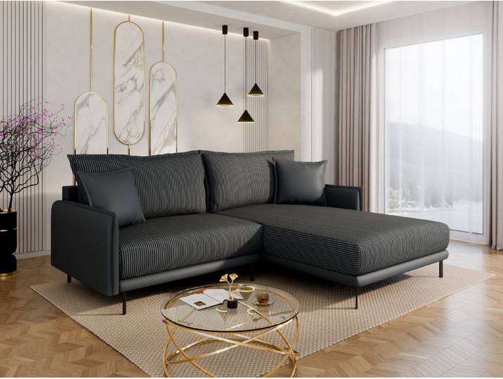Homesy Ecksofa Ecksofa Selva – modernes Design trifft auf höchsten Komfort