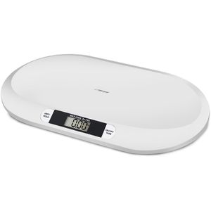 esperanza Babywaage EBS019, mit Hold-Funktion, Teilung 10 g, batteriebetrieben, LCD-Display, Einheiten kg / oz, bis 20 kg