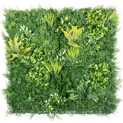 Kunstpflanzen Wand VERDE B | 100x100cm