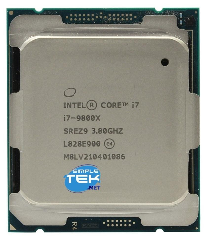 Intel Core i7-9800X Intel Core i7 Processor X-serie LGA 2066 Socket R4 14 nm