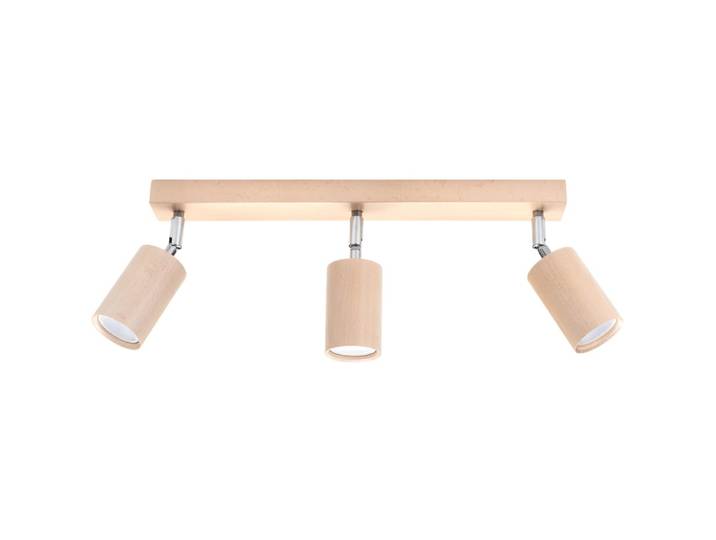 Plafonnier Bois Bois Naturel GU10 3 Berg