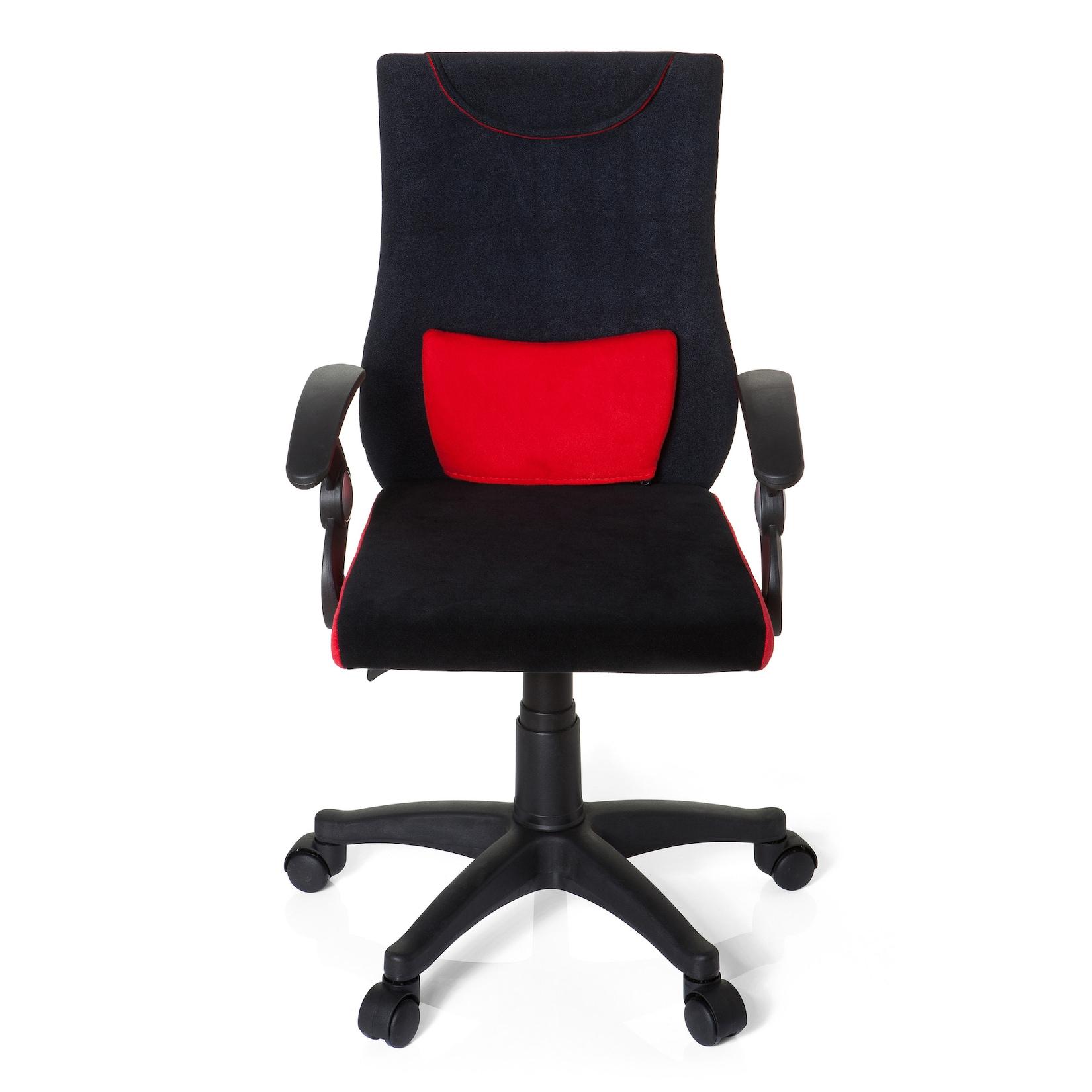 hjh OFFICE Kinderdrehstuhl KIDDY PRO AL Stoff mit Armlehnen