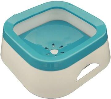 Uplift Picks Anti Splash Dog Water Bowl Large Capacity No Spill Pet Waterer blue