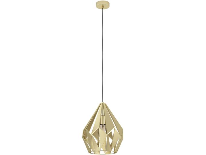Eglo Pendellampe Carlton Goldfarben Stahl B 31 cm