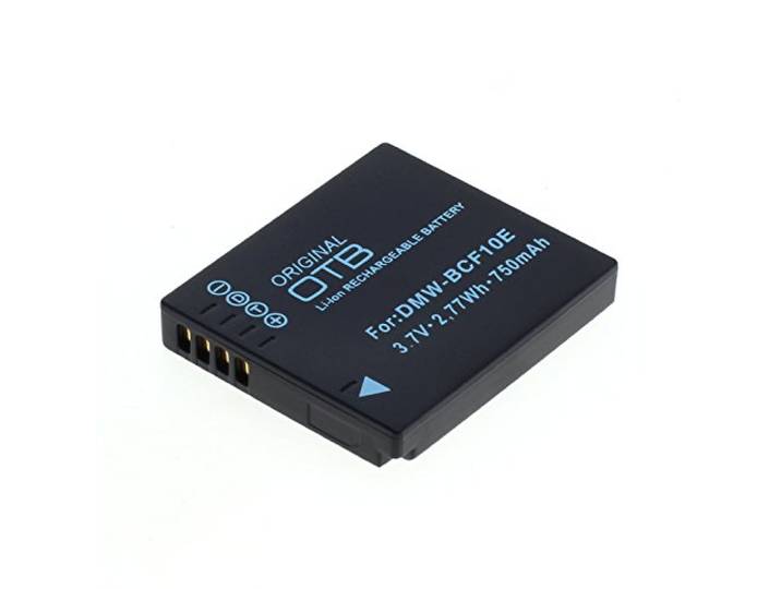 OTB accu voor Panasonic DMW-BCF10E/2 Li-Ion zwart