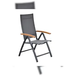 Merxx Toblino Klappsessel, Aluminium/Textil/Akazie