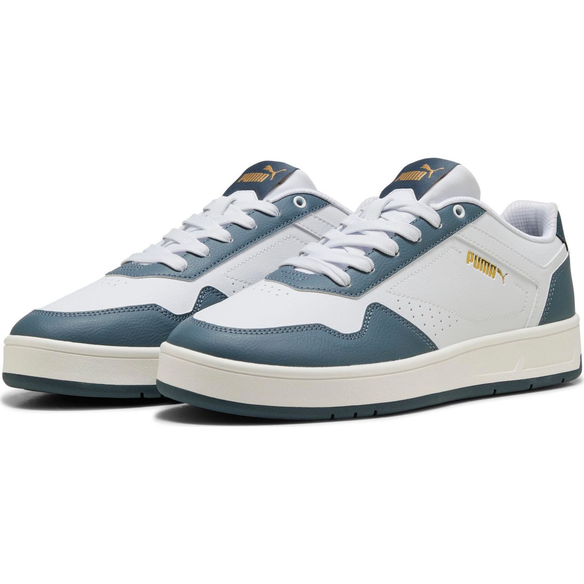 Puma Court Classic puma white-evening blue (25) 4 395018-25-4