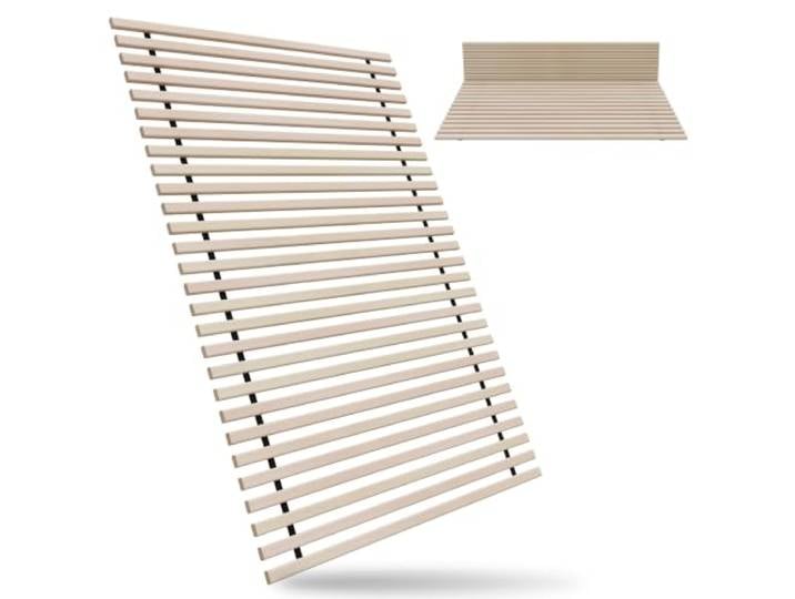 TUGA - Holztech Rollrost Buche Lattenrost 140 x 200 cm 28 Leisten, 22mm bis 650kg unbehandeltes Buchenholz unserer Wälder