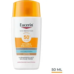 EUCERIN Sun Fluid Hydro Protect Face mittel LSF50+ 50 ml