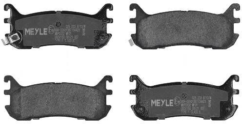 MEYLE 025 233 8713/W Brake pad set