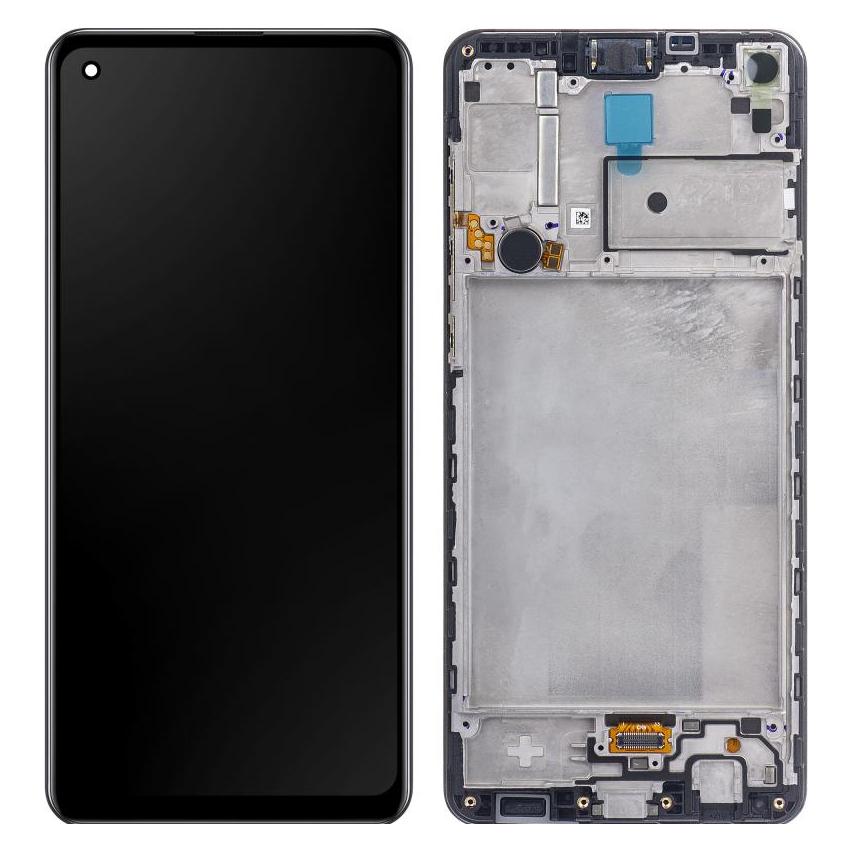 Samsung Front LCD Asm Black A217F Galaxy A21 (Display) (GH82-22988A)