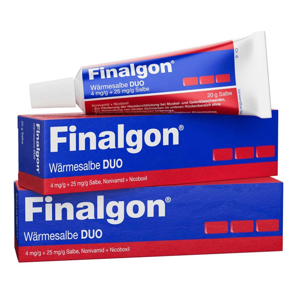 Zentiva Pharma GmbH Finalgon Wärmesalbe Duo bei Rückenschmerzen 08102517