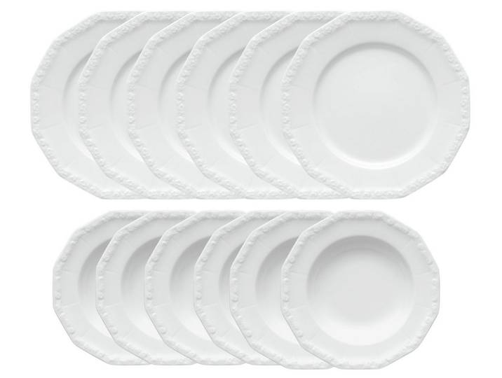 Rosenthal Tafelservice Maria Weiss Tafelset II 12tlg., Porzellan