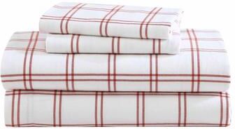 Eddie Bauer Printed Cotton Flannel Sheet Set