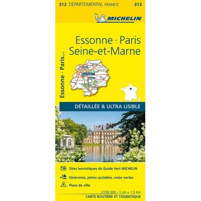 Michelin Paris - Ile de France / Ost, Karte von Michelin, Michelin, 978-2-06-720214-6