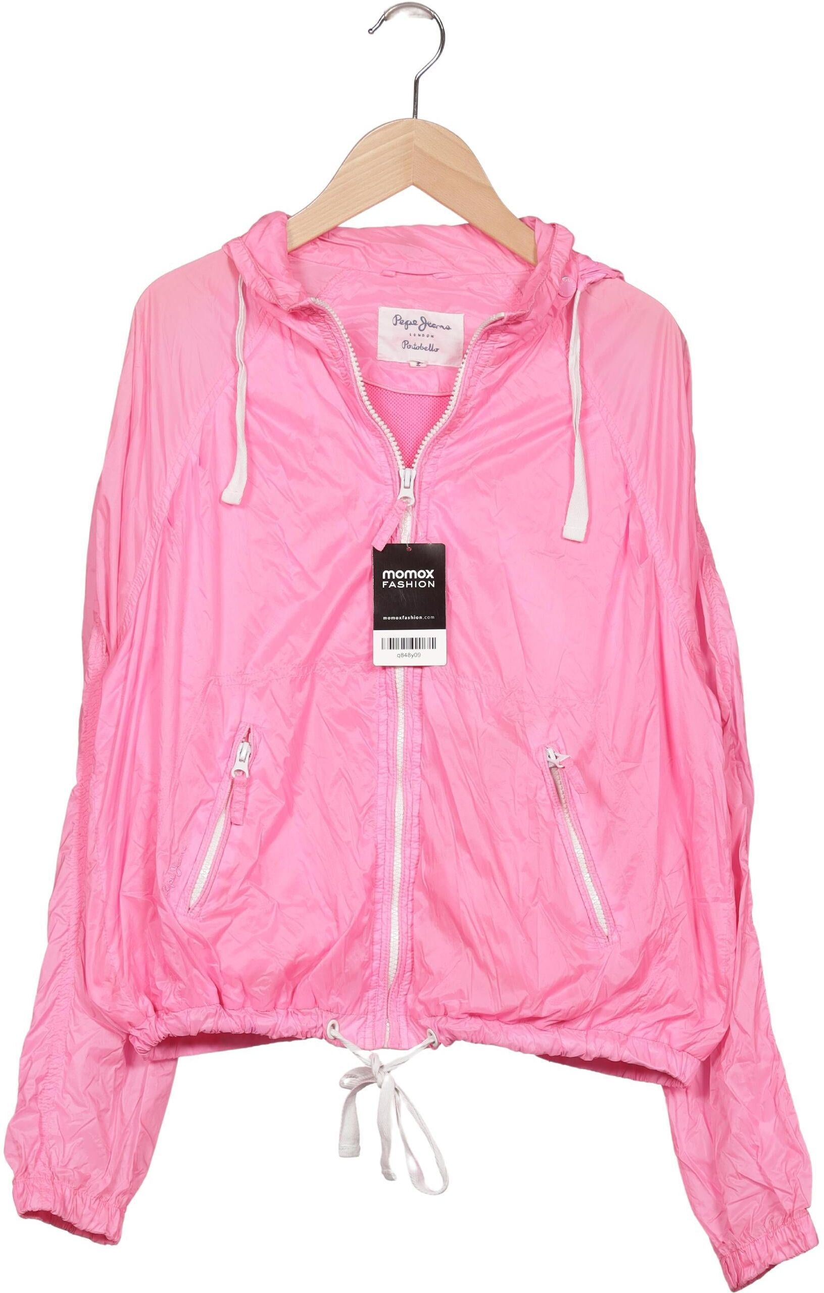 Pepe Jeans Damen Jacke, Pink, Gr. M, Synthetik - Second Hand