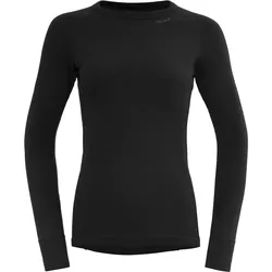 DEVOLD DUO ACTIVE MERINO 205 Damen Funktionsunterhemd /-Shirt schwarz - L