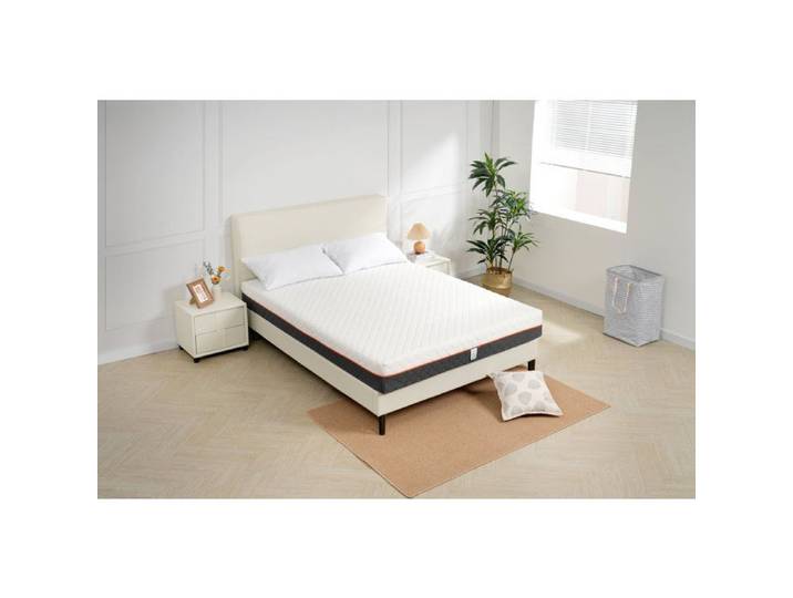 Good Nite Matelas Ressorts avec Mousse à Mémoire 160 x 200 cm Épaisseur 19 cm Dureté Moyenne Convient aux jeunes et moins jeunes