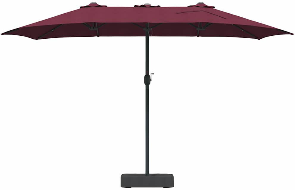 Latitude Run Balcony Screen Red 244cm H X 385cm W X 209cm D