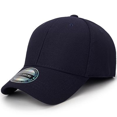 Herren Cap Basecap Kappe Schwarz Dunkel Blau Polyester Reise Strand Design Outdoor Urlaub Glatt Einstellbar Sonnenschutz Atmungsaktiv Modisch