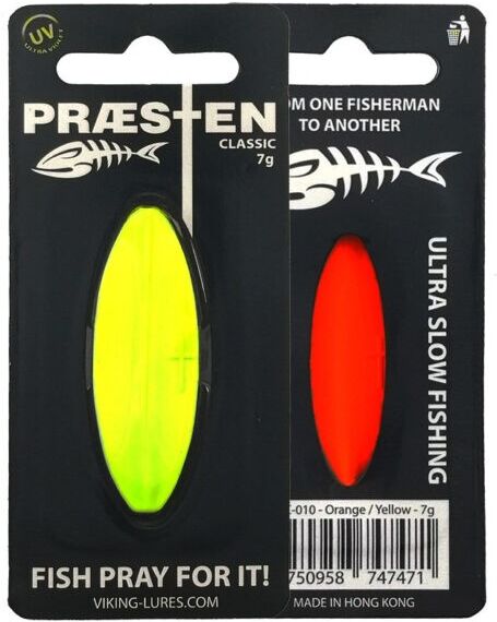 Viking Præsten Gennemløber Micro 1,8 Gr.-Orange/gul