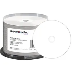 Smartdisk PRO BD-R White Thermal Spindle (50x), Optischer Datenträger