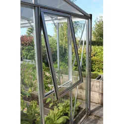 Vitavia Seitenfenster "H" für Vitavia Gewächshäuser,aluminium eloxiert,