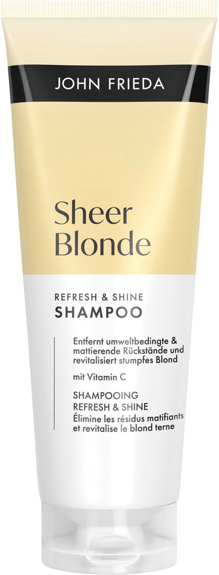 250ml JOHN FRIEDA Sheer Blonde Refresh & Shine Shampoo