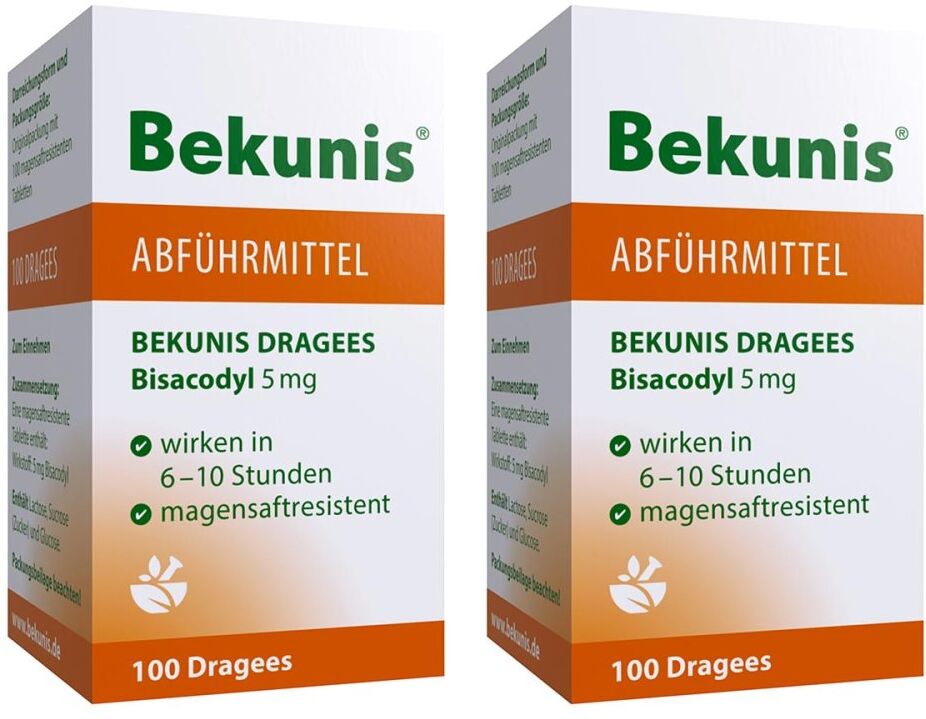Bekunis Dragees Bisacodyl 5mg