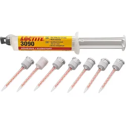 Sofortklebstoff (2K) LOCTITE 3090 (inkl. 7 Mischdüsen) 10g Doppelkartusche