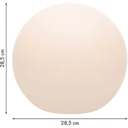 8 seasons design LED-Kugelleuchte Shining Globe Ø 30 cm (RGB)