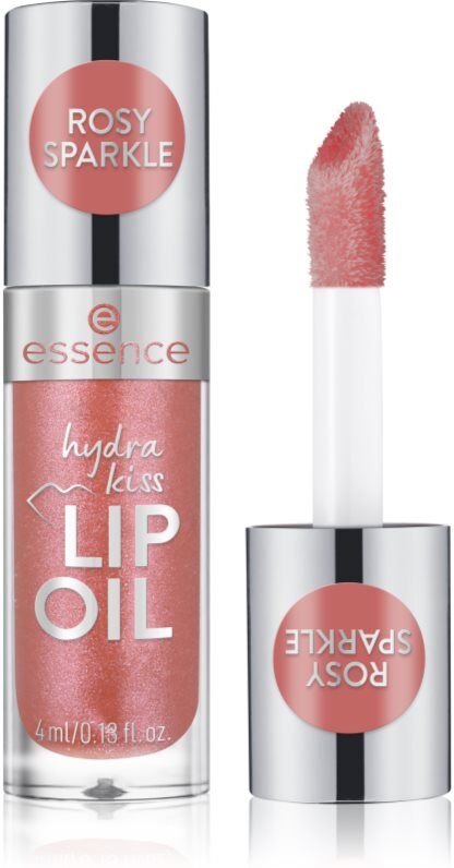 essence Hydra Kiss moisturising oil for lips shade 11 Rosy Sparkle 4 ml