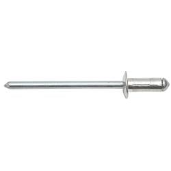 SWG 915406425 Flachrundniete (Ø x L) 4 mm x 10 mm Aluminium Aluminium Aluminium 100 St.