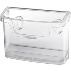 Sigel Visitenkartenbox acrylic Outdoor Anzahl der Fächer:1 60 Karten Transparent 1 St. LH326