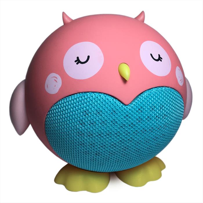 PLANET BUDDIES Speaker Olive The Owl-pink Rosa
