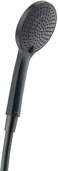 Duravit Handbrause UV0652015046 245mm, Anschlussgewinde G 1/2, schwarz matt