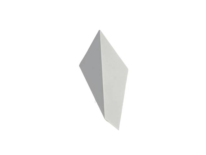 Applique en métal blanc 30 cm