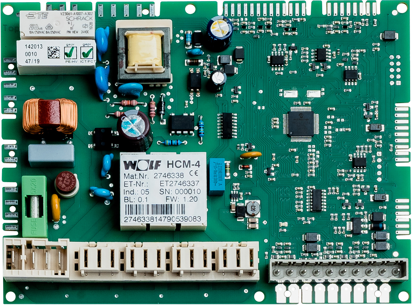 Carte de commande Wolf HCM-4 2746337 pour pompes à chaleur CHA