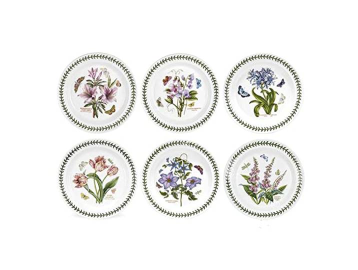 Portmeirion Botanic Garden Speiseteller, 25,4 cm, 6 Stück