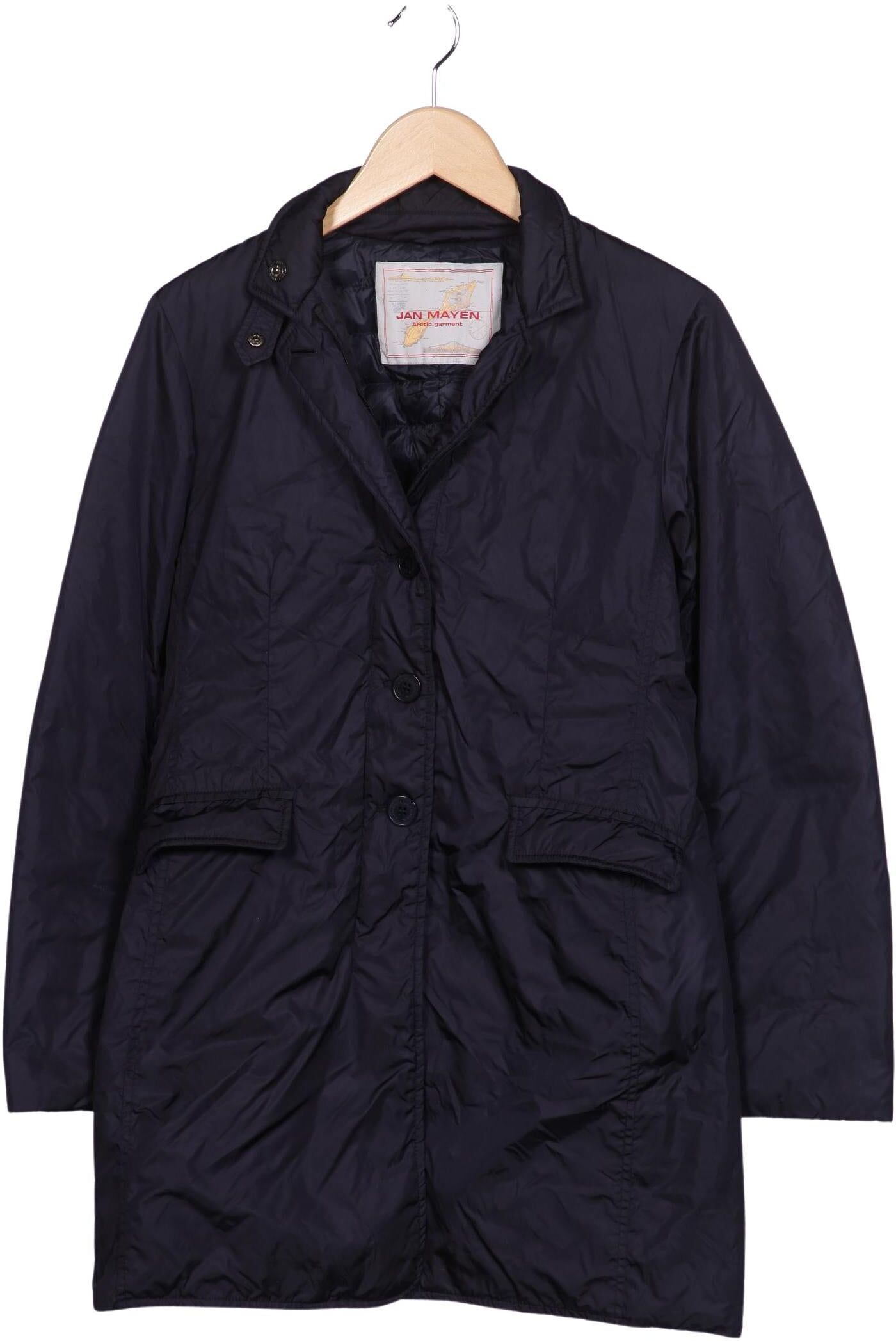 Jan Mayen Damen Mantel, Marineblau, Gr. EU 38 (IT 44), Synthetik - Second Hand