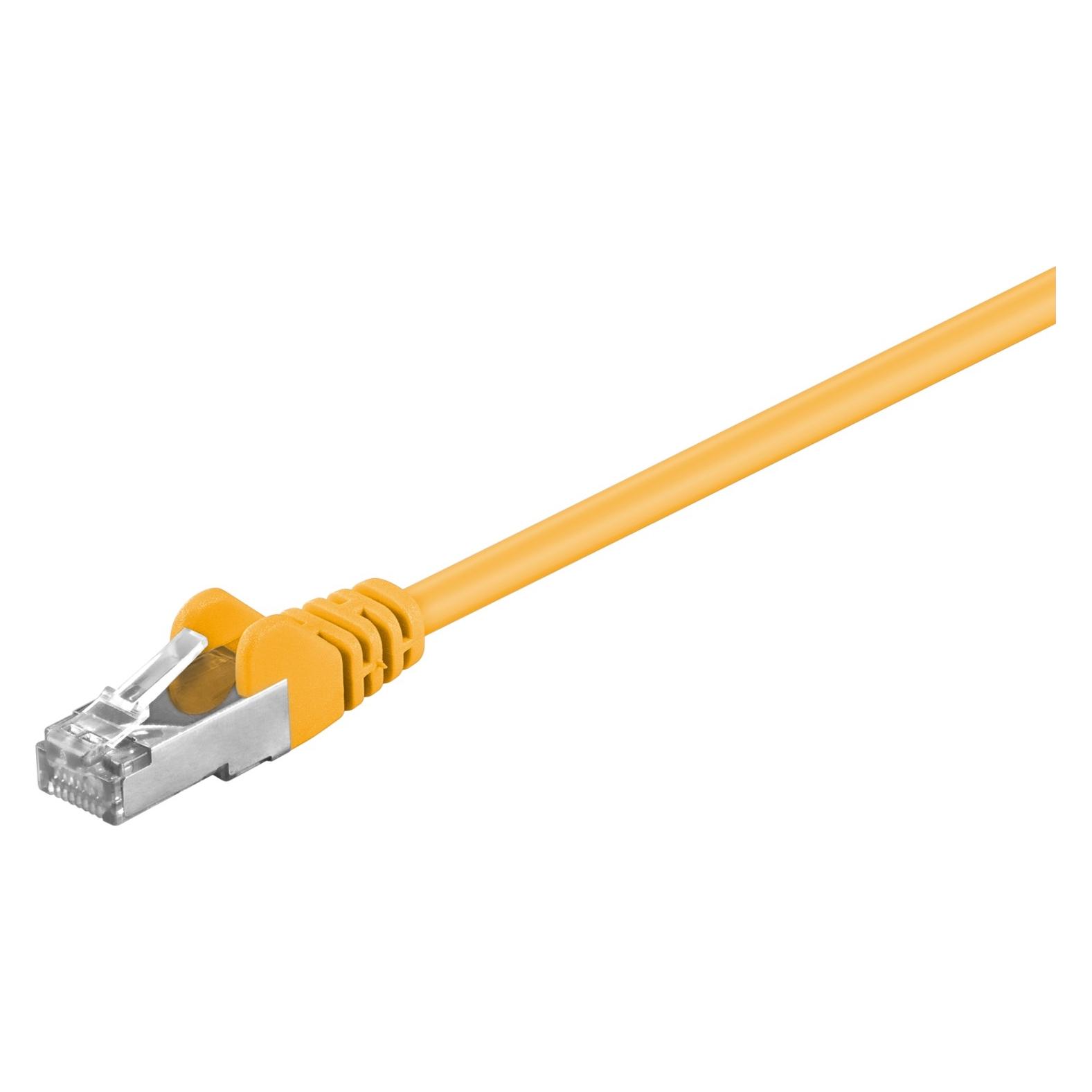 Goobay CAT 5e Patchkabel, F/UTP, Gelb, 10 m (F/UTP, CAT5e, 10 m) (50178)